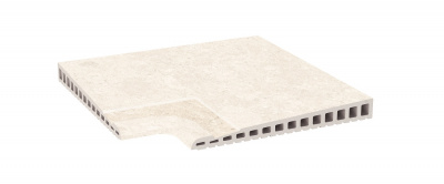 KERASTEP STONE White 538 Рукохват угол / ANGULO DESBORDANTE R11 310х310х17-30 мм