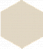 Кислотоупорная плитка шестигранник Zahna 100/115x11 мм №05 светло-серый Eben R9
