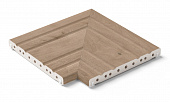 KERASTEP AMAZONIA 1216 Решетка угол (из 2х частей) / REJILLA RJ25 FLEX ESQUINA  R11 Anti-Slip 250x280x22 мм 