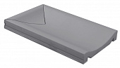 KERASTEP TECHNOKLINKER 866 Grey  Грязеотводный канал конечн. 244x150x28 мм