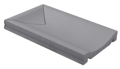 KERASTEP TECHNOKLINKER 866 Grey  Грязеотводный канал конечн. 244x150x28 мм