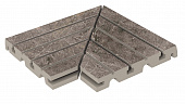 Решетка угол (из 2-х частей) Exagres Imperial Moca  245х330х30 мм R12/C