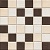Керамическая мозаика Jasba Senja Pure Secura 50x50x6,5 мм, цвет maple-wenge mix