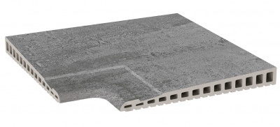 KERASTEP URBAN Iron 388 Рукохват угол / ANGULO DESBORDANTE R11 310х310х17-30 мм