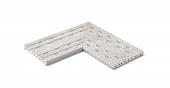 KERASTEP CROSSCUT 1026 Решетка угол (из 2х частей) / REJILLA RJ25 ESQUINA RJ25 E000 R11 Anti-Slip 250x500x22 мм