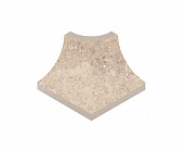 KERASTEP STONE Sand 541 Плинтус радиальный внеш. угол / ANGULO ARISTA  77х77/110х10 мм