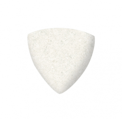 KERASTEP STONE White 531 Планка радиальная внеш. угол / UNA ARISTA  77х77х10 мм