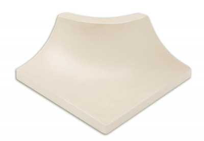 KERASTEP TECHNOKLINKER Grey yellow 690  Плинтус внешн. Угол 70x70x7,5 мм