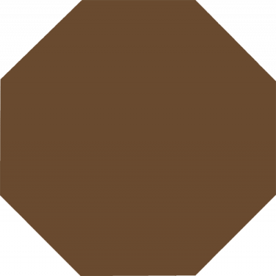 Метлахская плитка восьмигранник Zahna 300x300x11 мм №08 коричневый