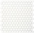 Керамическая мозаика Agrob Buchtal Loop 22,3x6,5 мм, цвет arctic white glossy