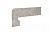 Плинтус для ступеней Exagres Petra 358 Gris, левый 395x175 мм