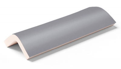 KERASTEP TECHNOKLINKER 866 Grey  Плинтус радиальный внешн. 244x42x10 мм