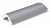 KERASTEP TECHNOKLINKER 866 Grey  Плинтус радиальный внешн. 244x42x10 мм