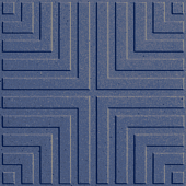 Метлахская плитка Zahna 150x150x11 мм №09 синий Classic