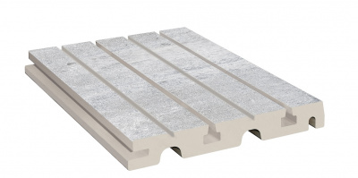 Решетка перелива Exagres Opera Silver 245х245х30 мм R12/C