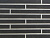 KERASTEP LONG BRICK BRS 149 BLACK Клинкерная плитка 500x40х11мм