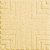 Метлахская плитка Zahna 150x150x11 мм №03 желтый Classic