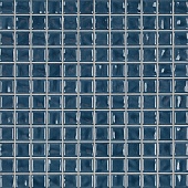 Керамическая мозаика Jasba Amano 24x24x6,5 мм, цвет blue pur brillant