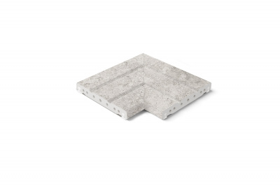 KERASTEP CROSSCUT 1026 Борт угол (из 2х частей) / BORDE SAMOA ESQUINA  BPSA EE00 R11 Anti-Slip 500x1200x25 мм
