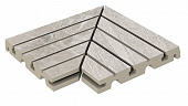 Решетка угол (из 2-х частей) Exagres Imperial Arian  245х330х30 мм R12/C