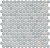 Керамическая мозаика Agrob Buchtal Loop 22,3x6,5 мм, цвет denim glossy