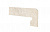 Плинтус для ступеней Exagres Petra 343 Bone, правый 395x175 мм