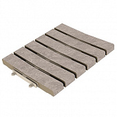 Решетка перелива Exagres Bedford Pearl 245х300х30, R12/C